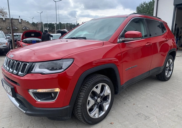Jeep Compass cena 102800 przebieg: 48909, rok produkcji 2017 z Koluszki małe 326